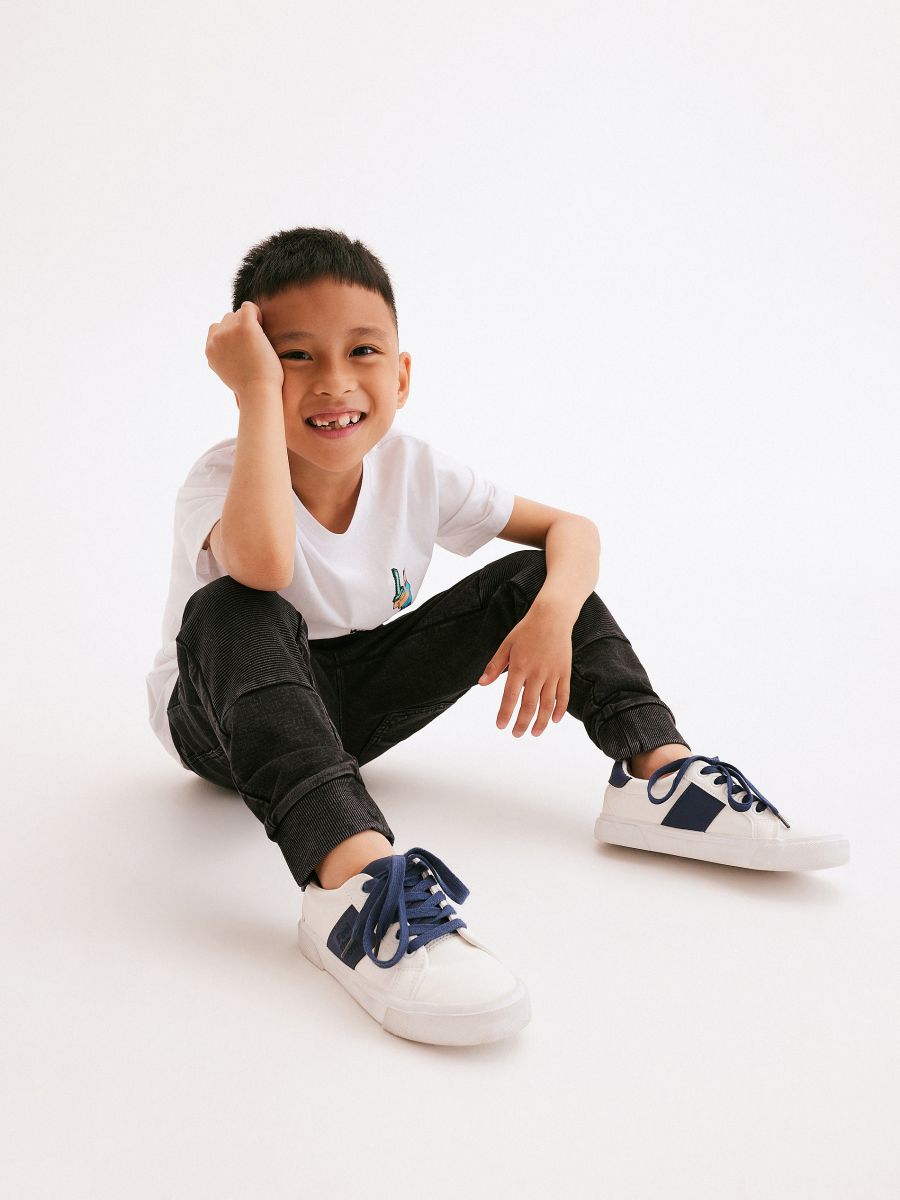 Boys clearance biker joggers