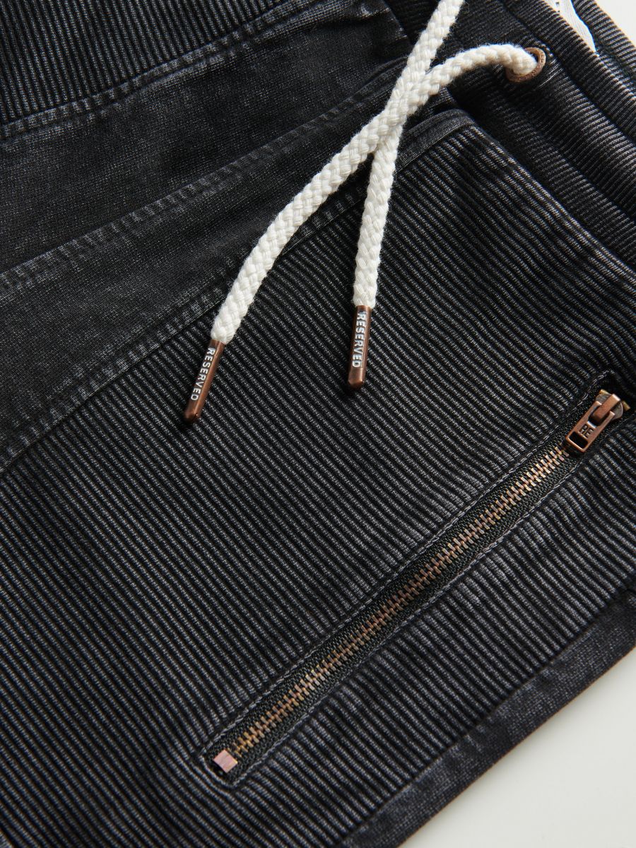 Sweat biker joggers - black - RESERVED - 5