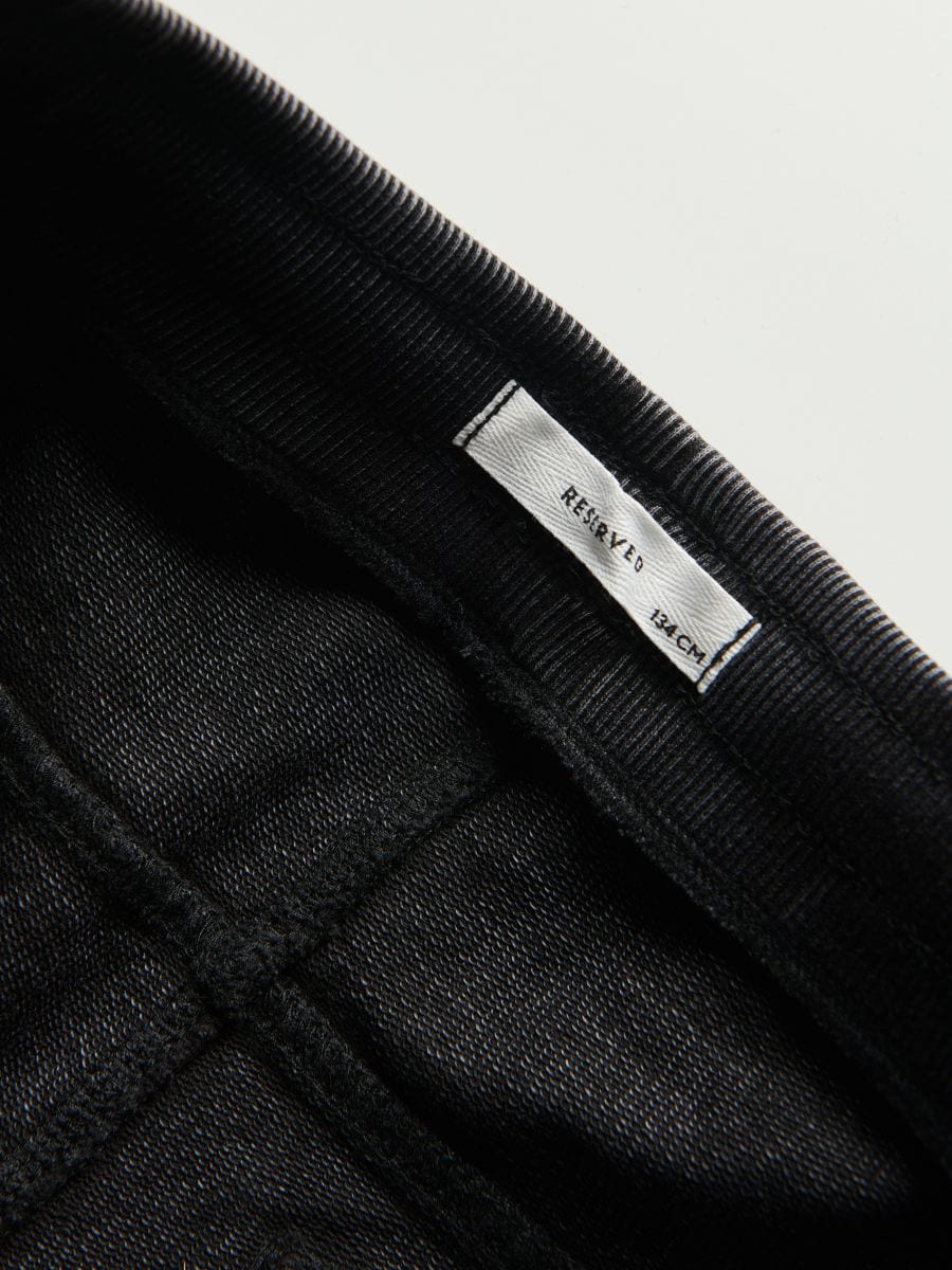 Sweat biker joggers - black - RESERVED - 6