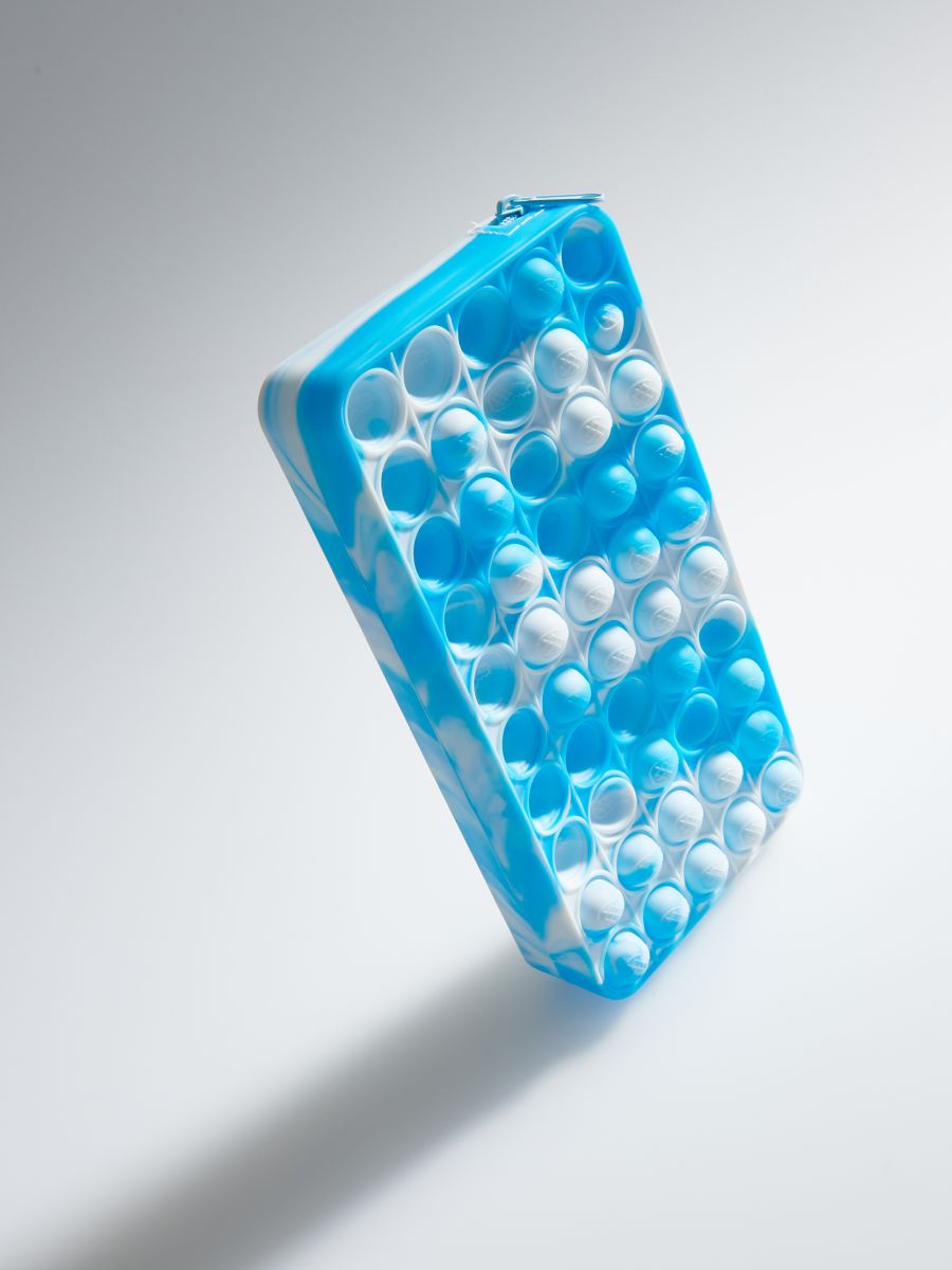 Pop it wallet - light blue - RESERVED - 4