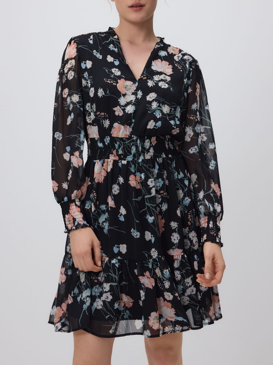 Mini-robe à motif - Multicolore - RESERVED - 2