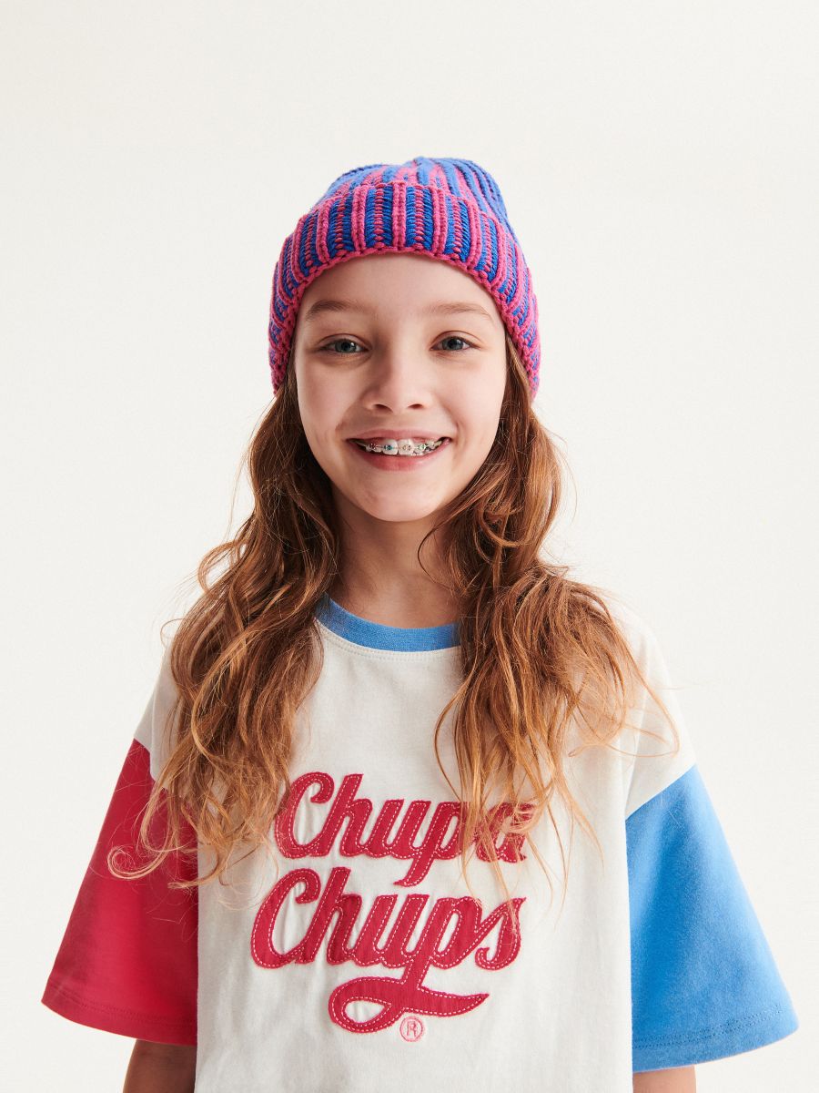 Chupa Chups T-shirt with print - cream - RESERVED - 3