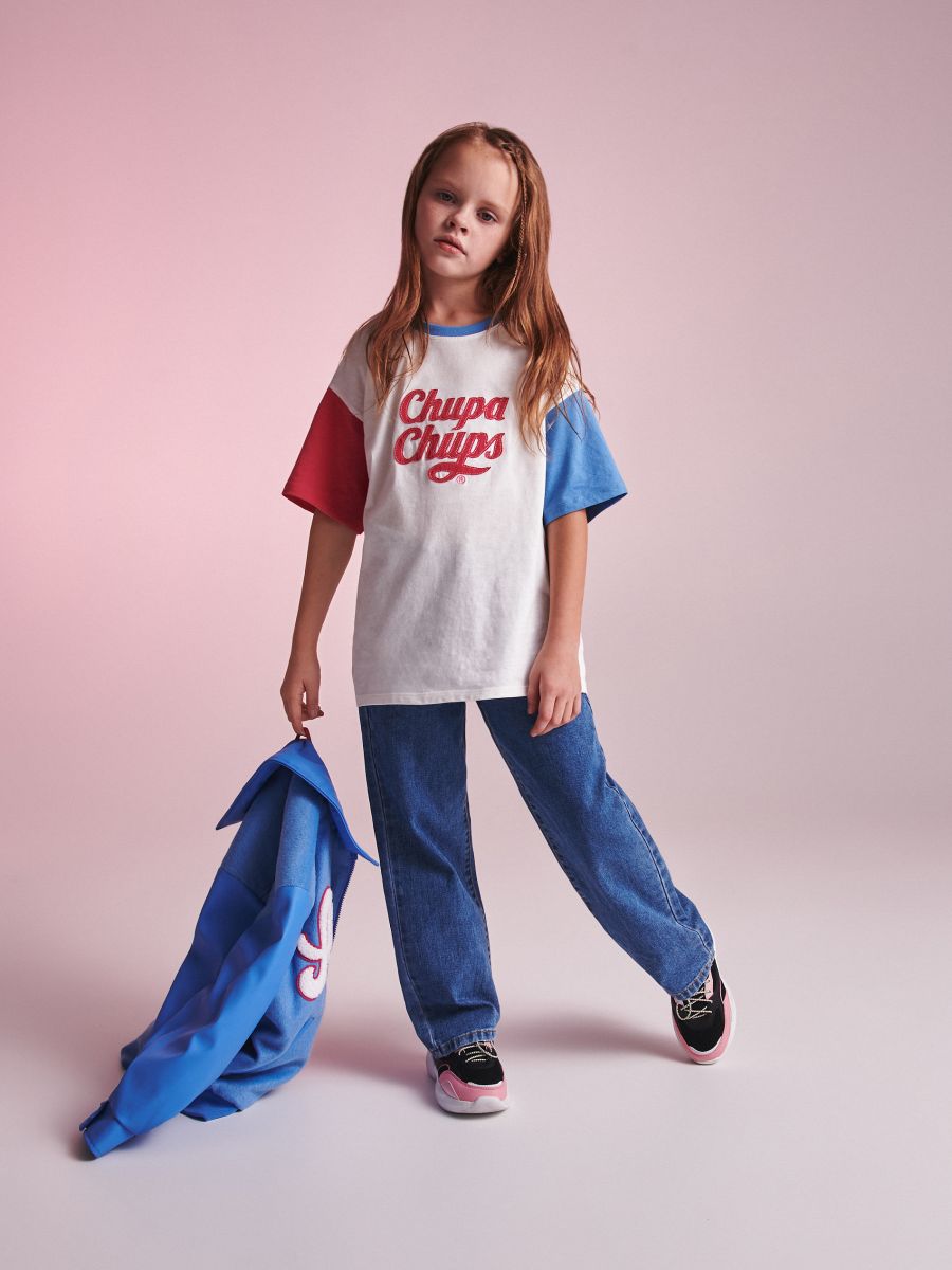 Chupa Chups T-shirt with print - cream - RESERVED - 6