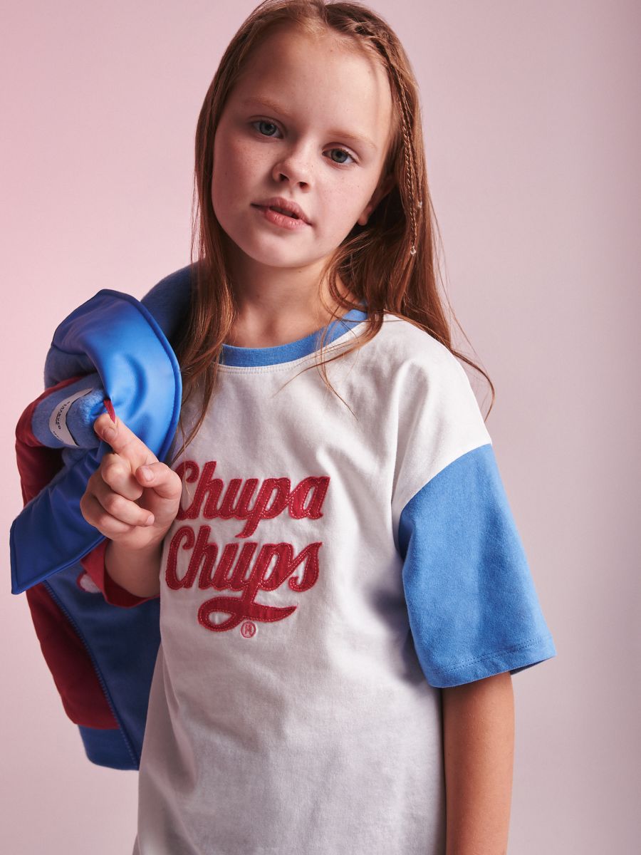 Chupa Chups T-shirt with print - cream - RESERVED - 7