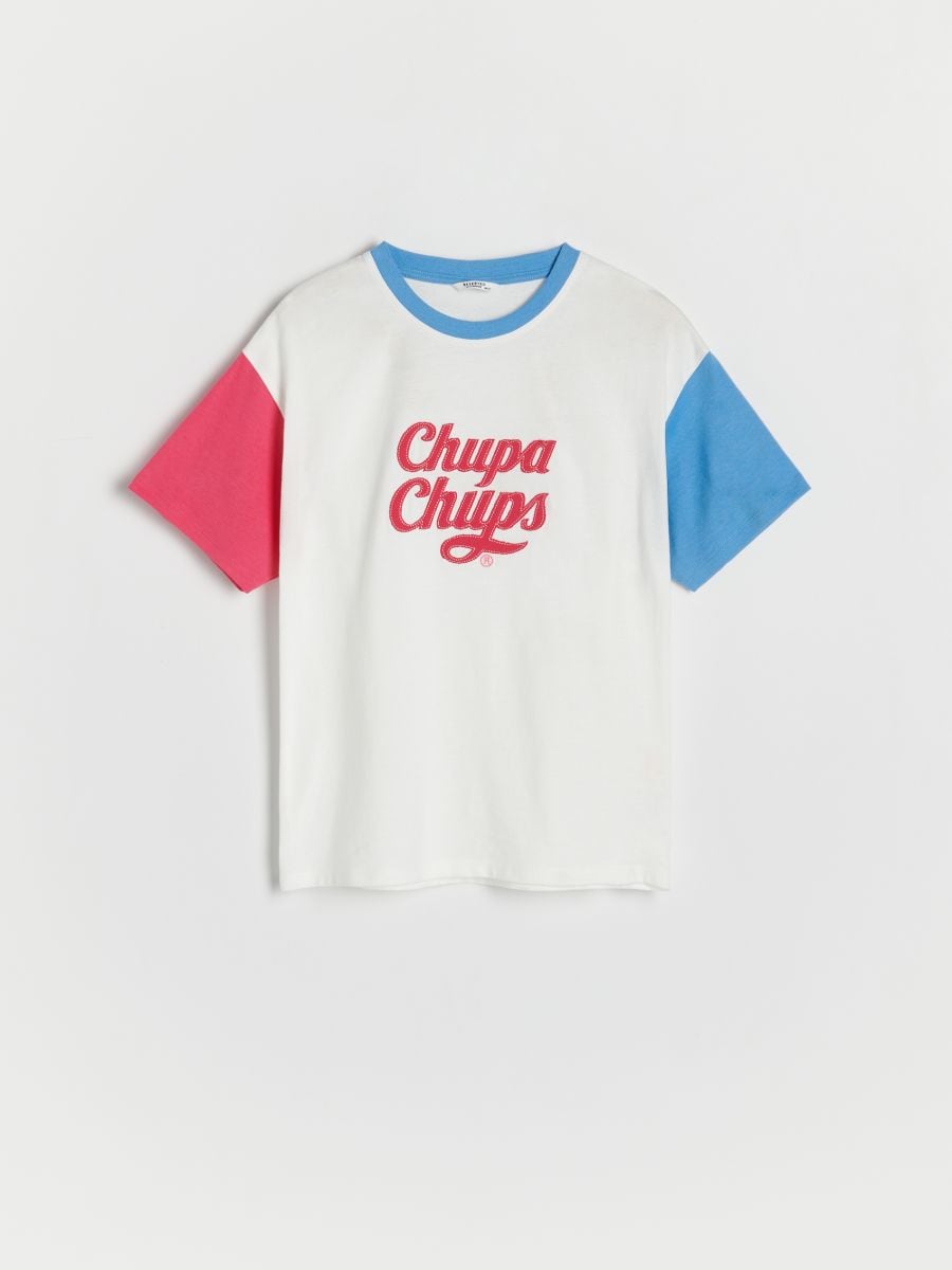 Chupa Chups T-shirt with print - cream - RESERVED - 2