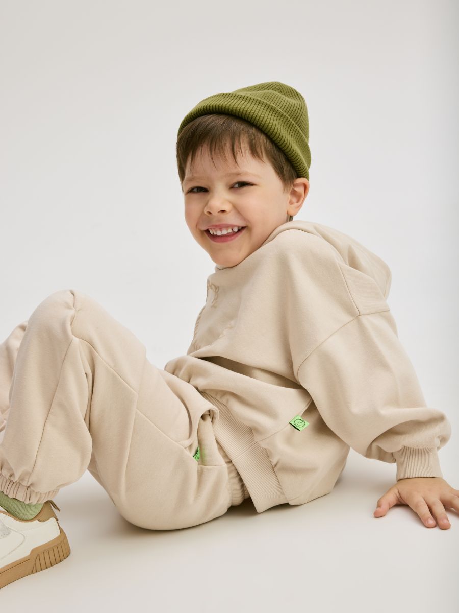 Ensemble en coton majoritaire - Beige - RESERVED - 5