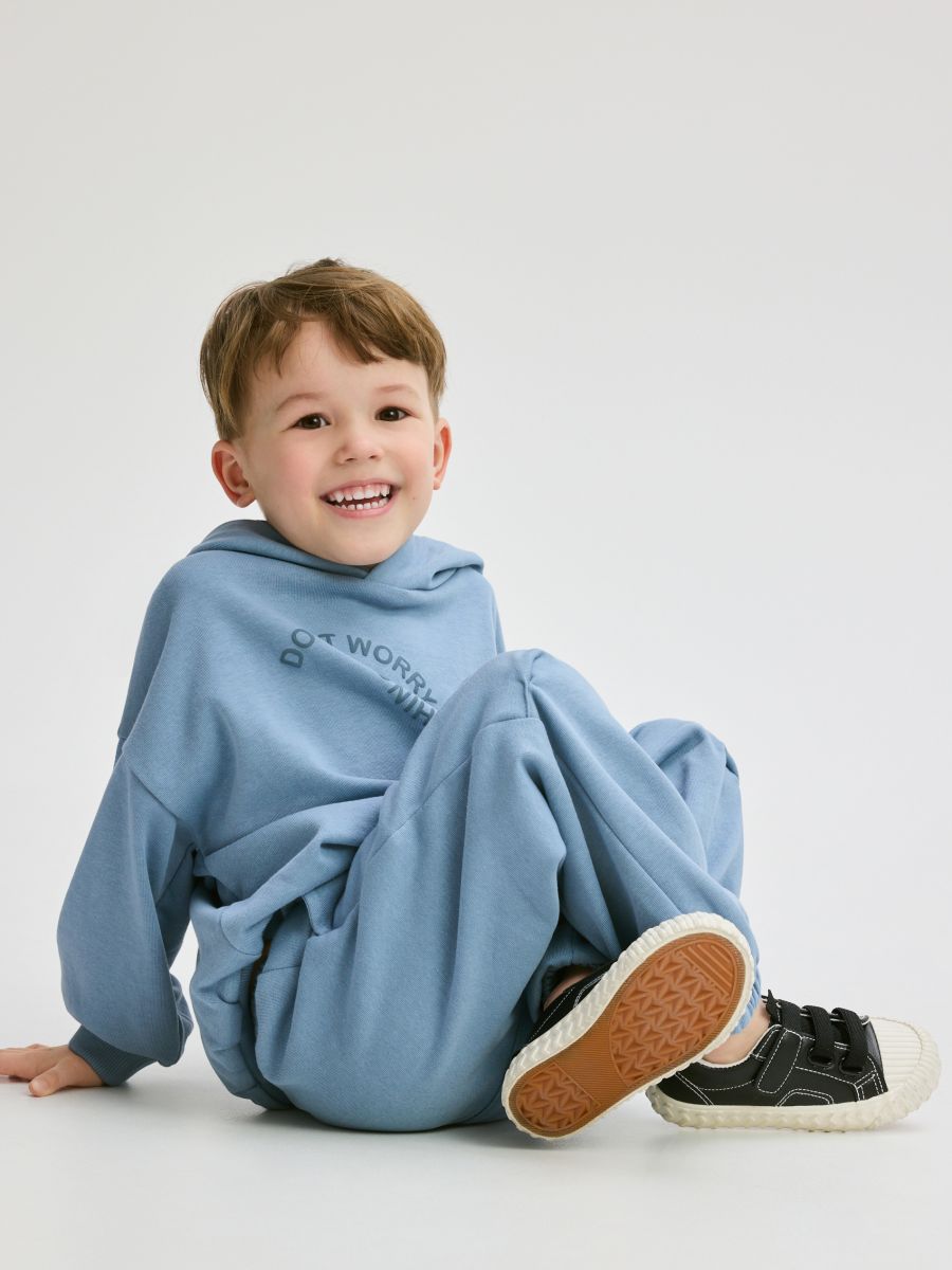 Ensemble en coton majoritaire - Bleu - RESERVED - 7
