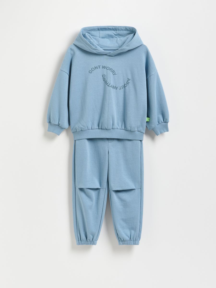 Ensemble en coton majoritaire - Bleu - RESERVED - 2