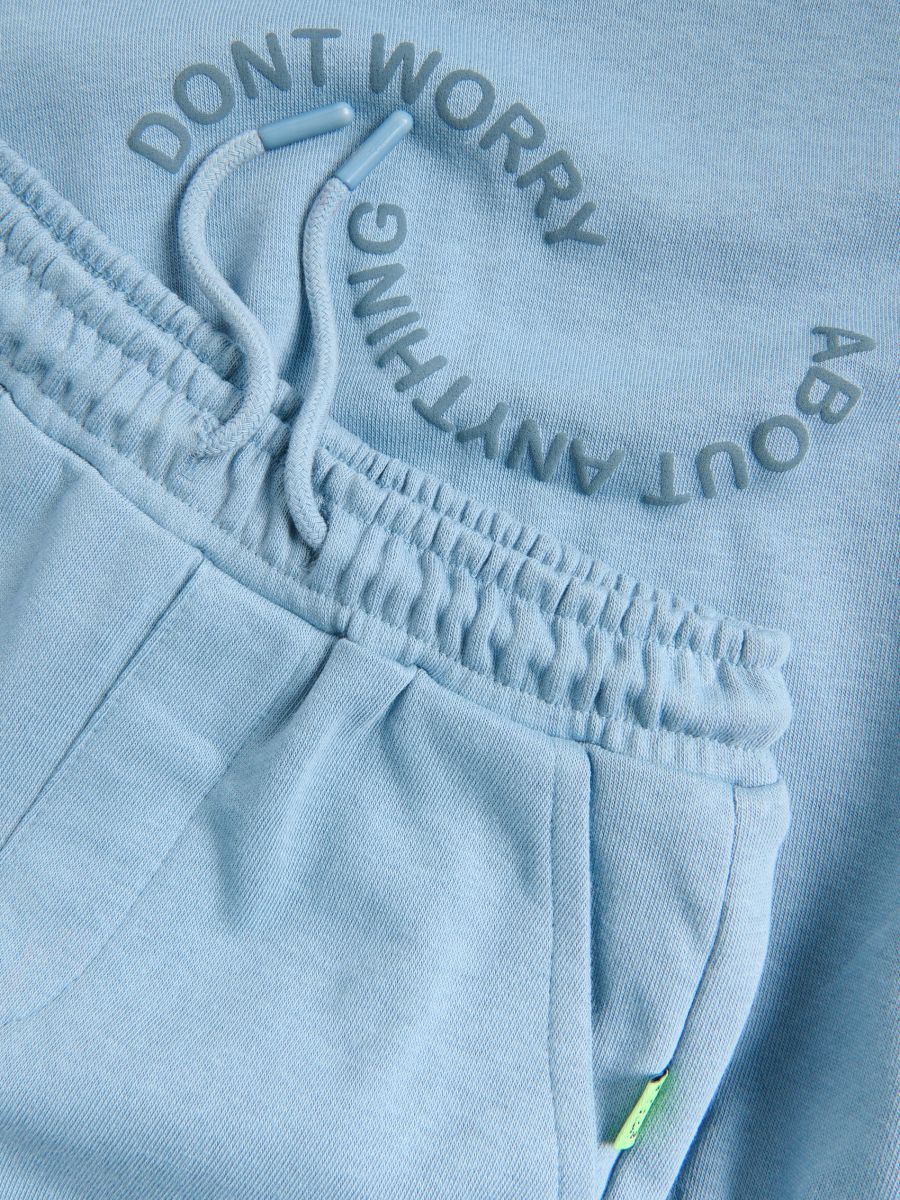Ensemble en coton majoritaire - Bleu - RESERVED - 3