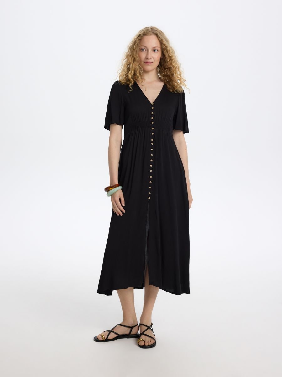Midi-robe - Noir - RESERVED - 3