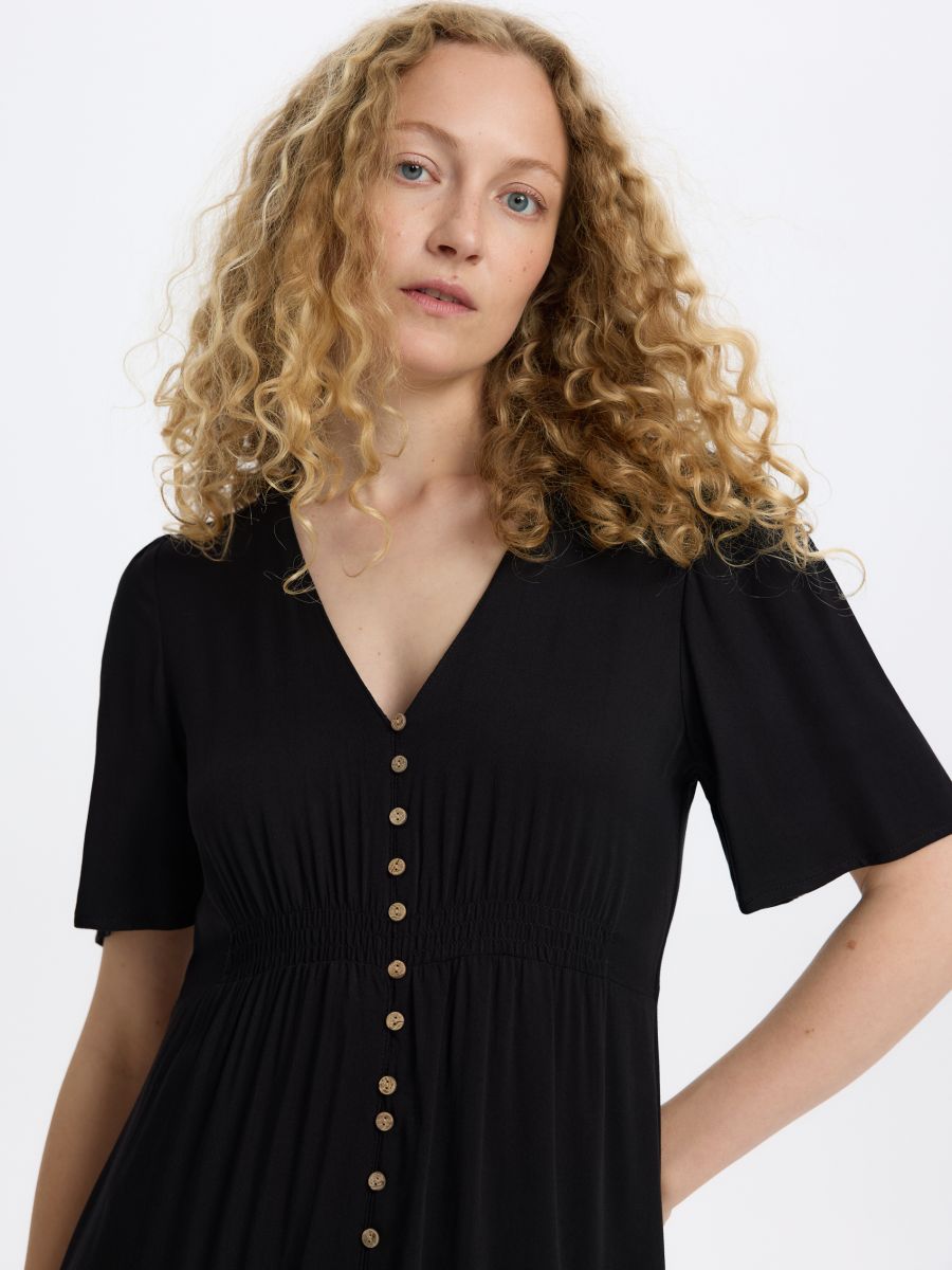 Midi-robe - Noir - RESERVED - 2