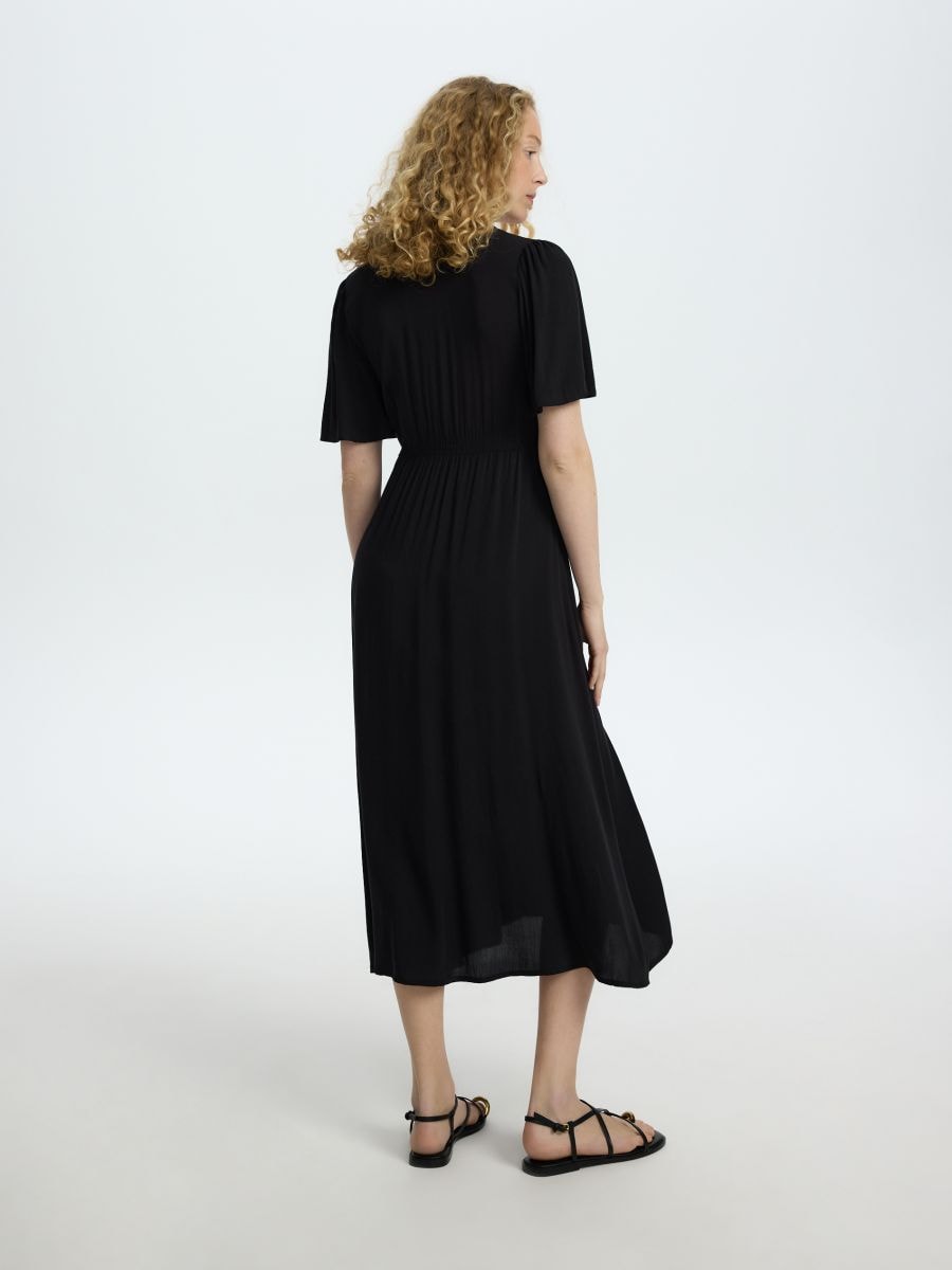 Midi-robe - Noir - RESERVED - 4