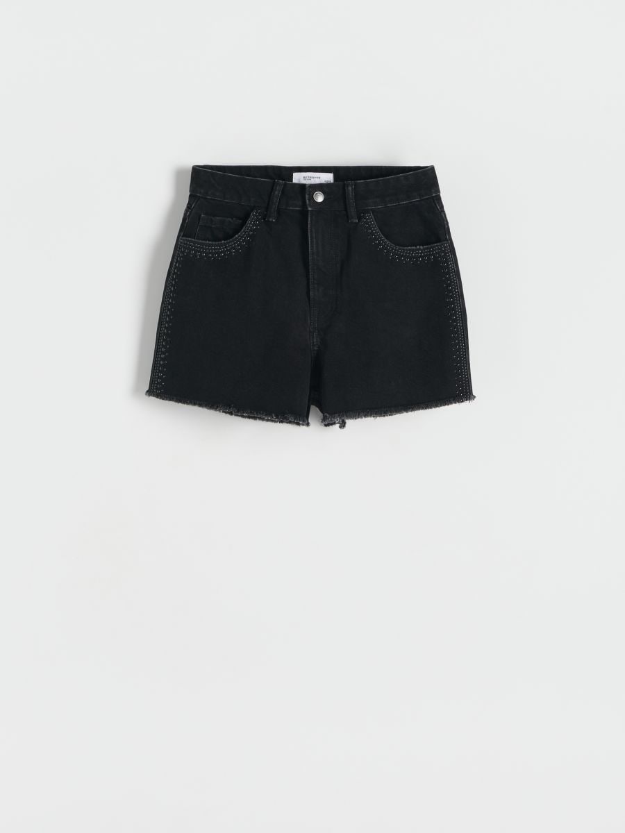 Shorts with detailing - black - RESERVED - 4