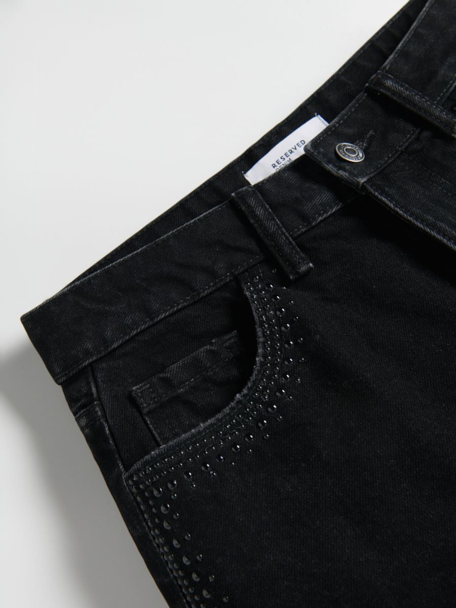 Shorts with detailing - black - RESERVED - 5
