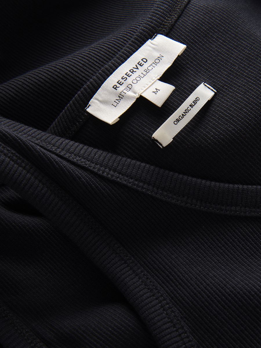 Cotton tank top - black - RESERVED - 10