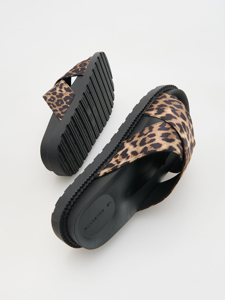 LADIES` FLIP-FLOPS - bunt - RESERVED - 4