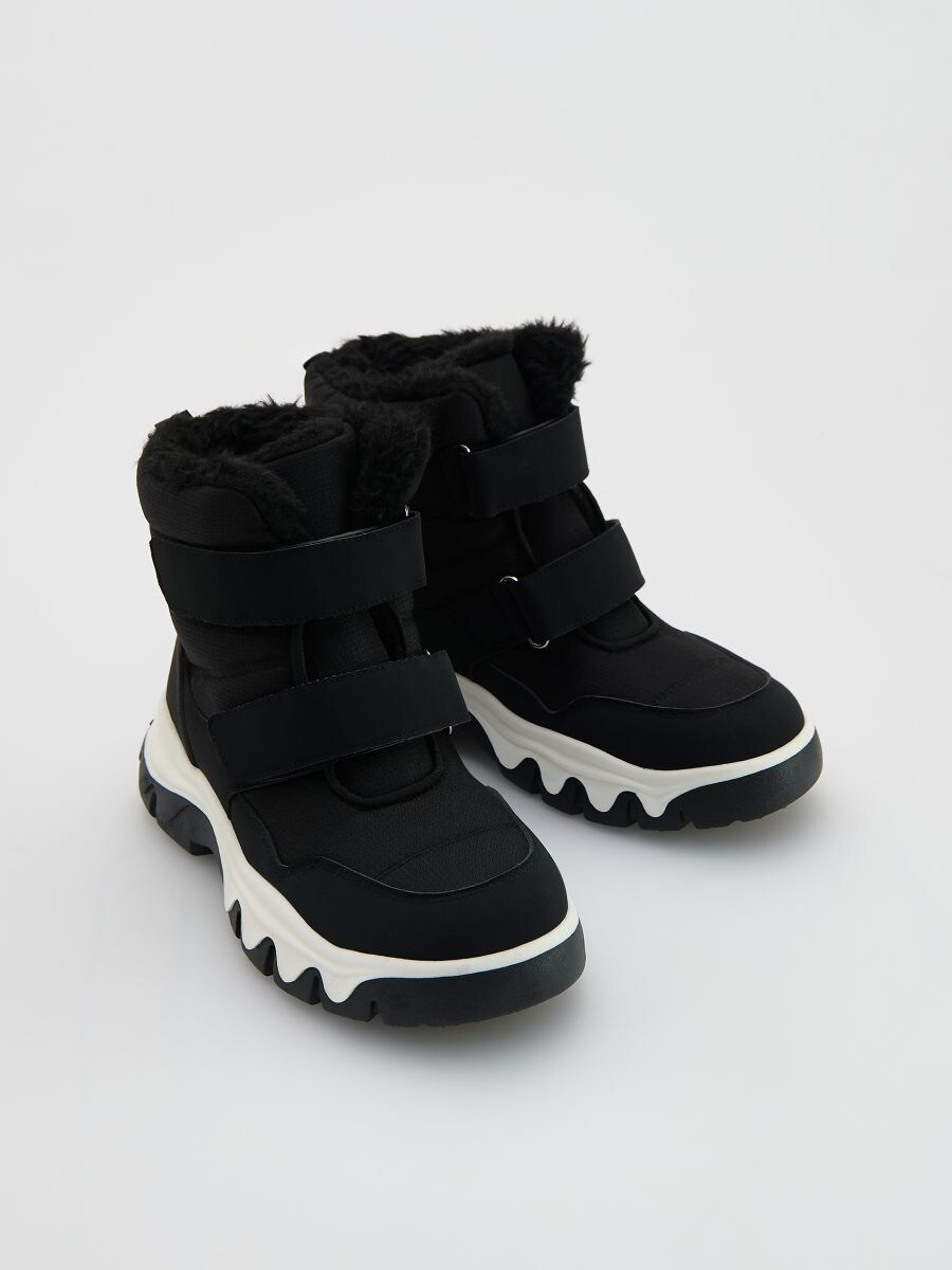 Bottines à tige haute - noir - RESERVED