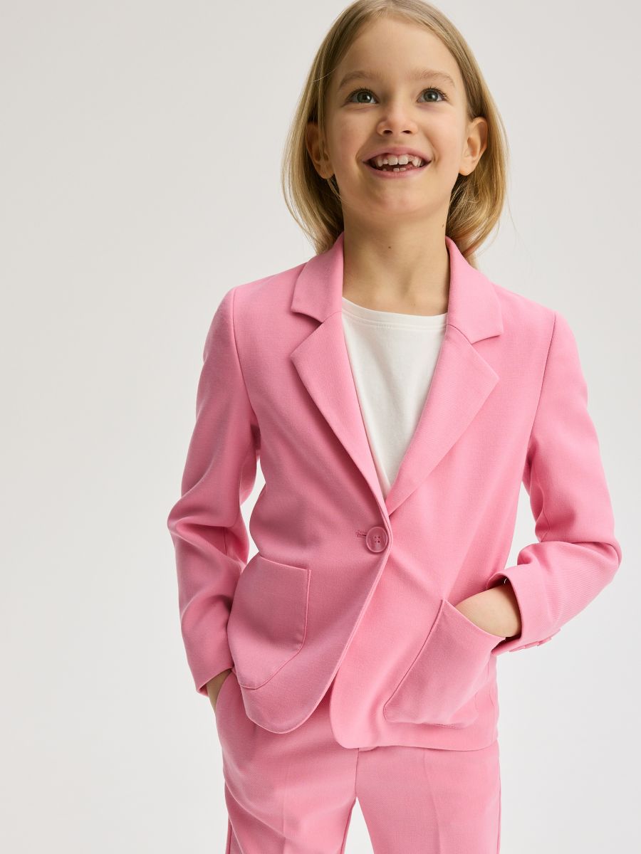 Viscose blend blazer - pink - RESERVED - 2