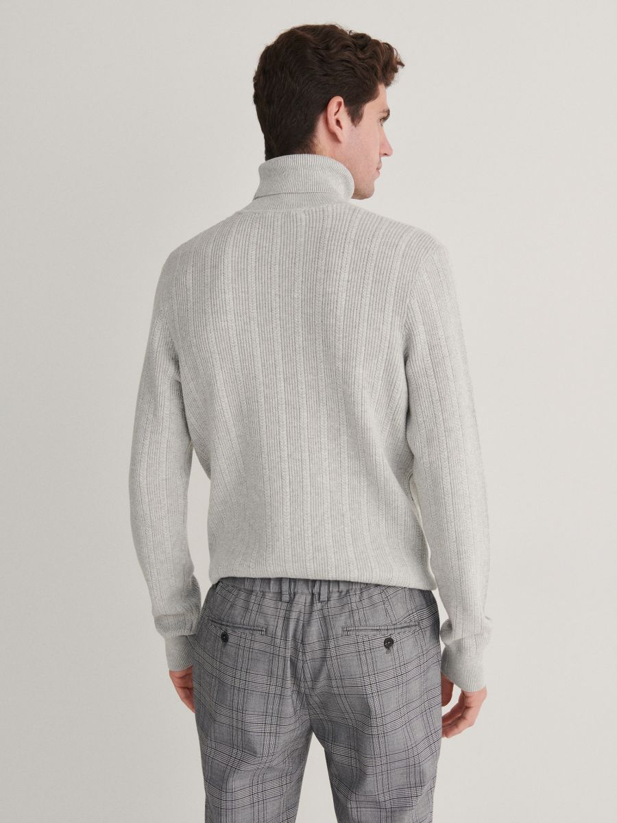 Slim pantalone - svetlo siva - RESERVED - 4