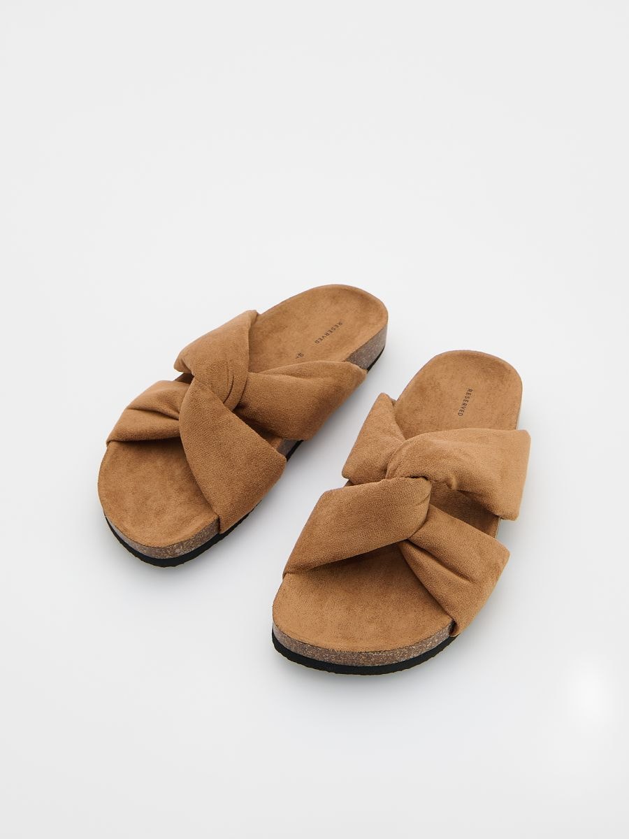LADIES` FLIP-FLOPS - zlatno braon - RESERVED - 2