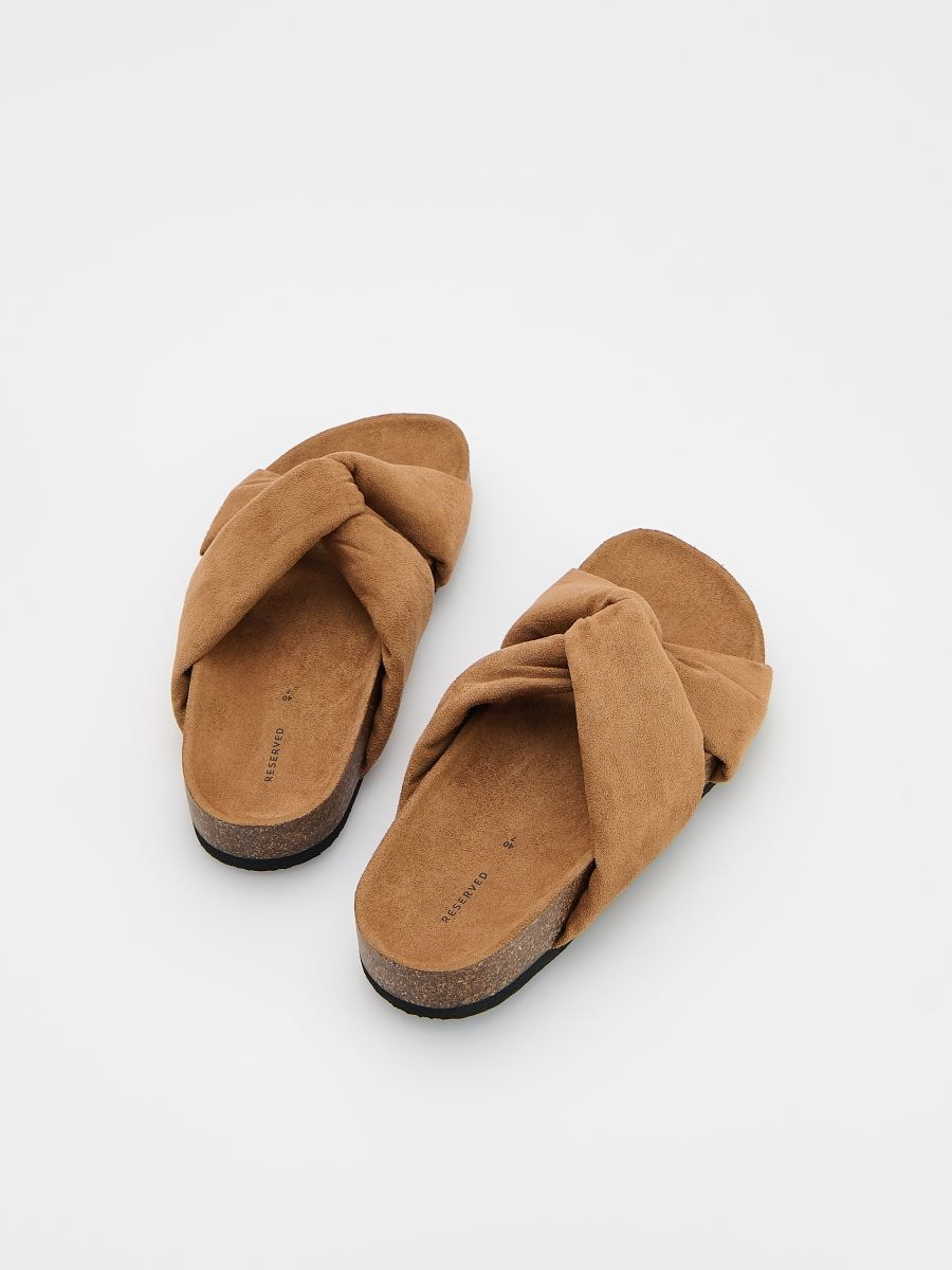 LADIES` FLIP-FLOPS - zlatno braon - RESERVED - 3