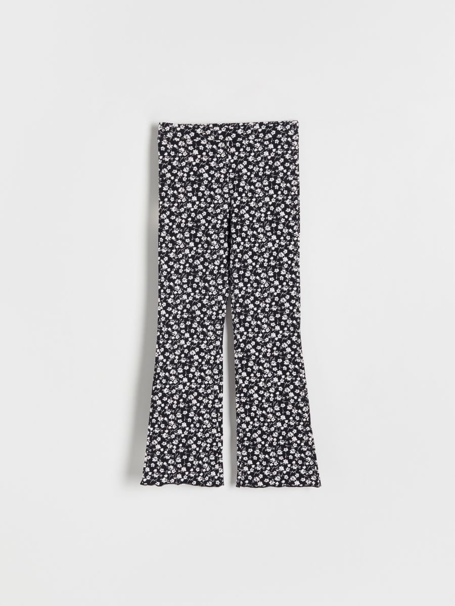 Inka Narrow Stretch Flare Trousers - Beatrice von Tresckow Designs