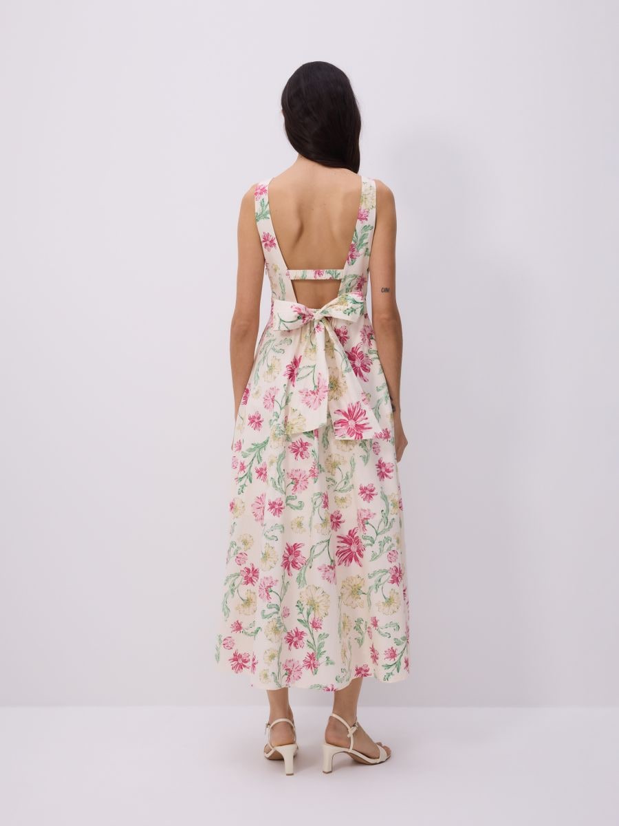 Dress with original pattern - multicolor - RESERVED - 7