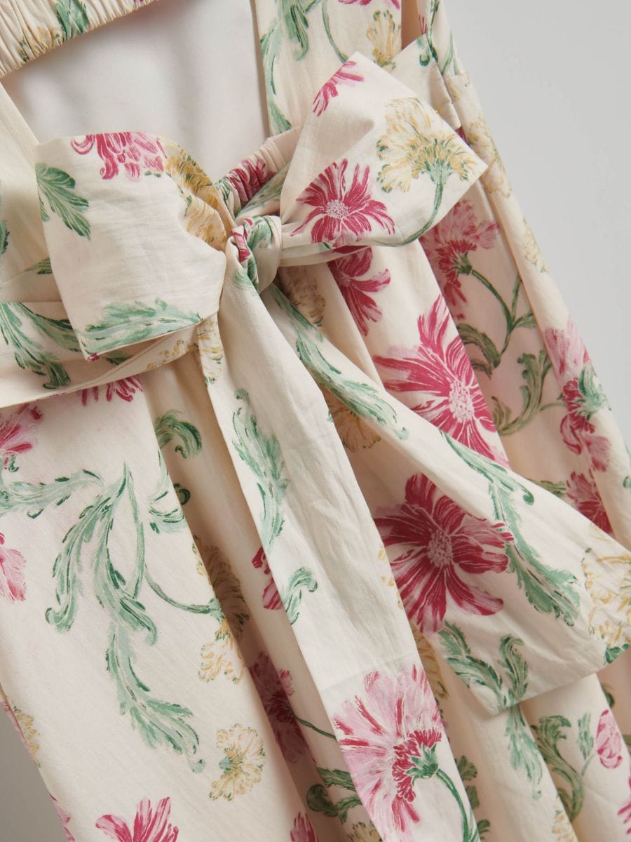 Dress with original pattern - multicolor - RESERVED - 11