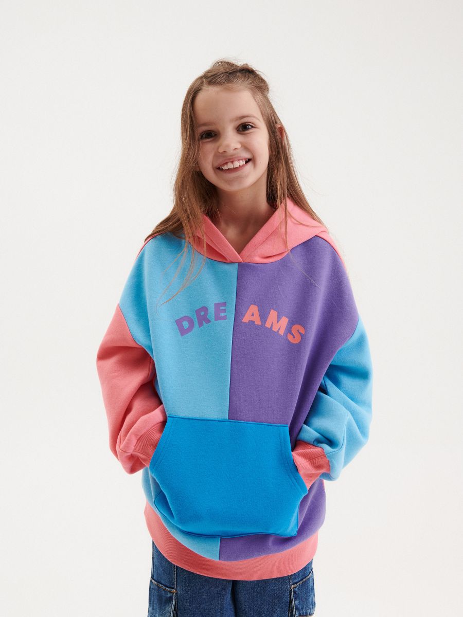 Hoodie - multicolor - RESERVED - 2
