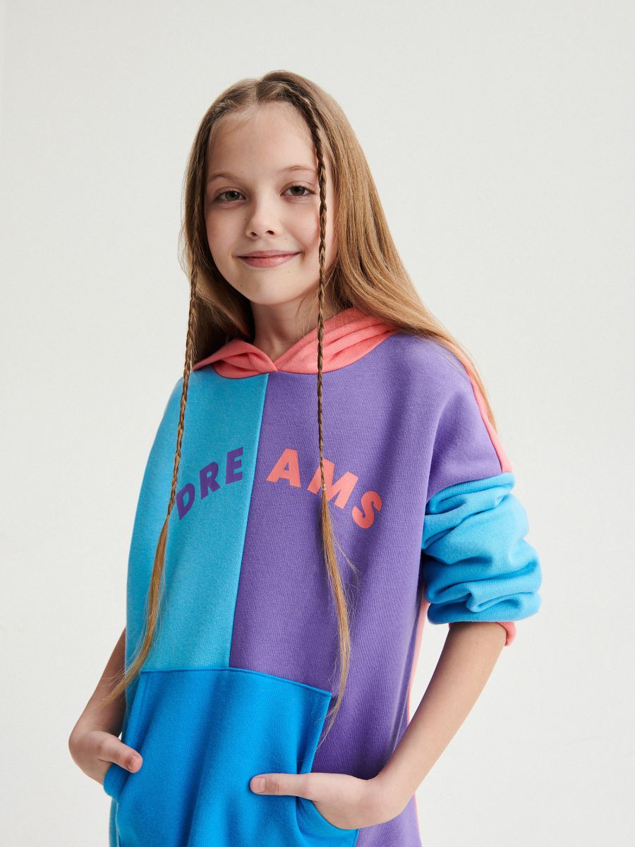 Hoodie - multicolor - RESERVED - 7