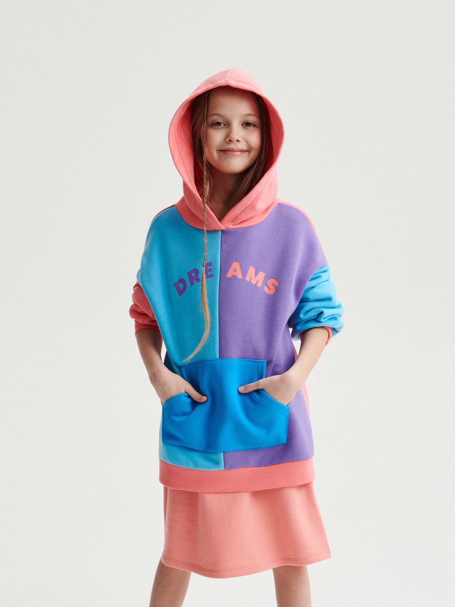 Hoodie - multicolor - RESERVED - 8
