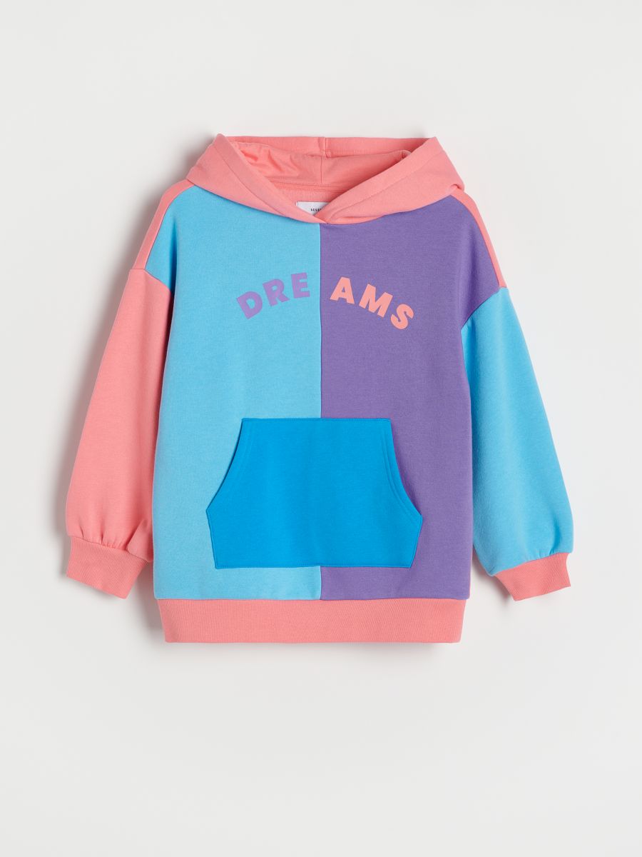 Hoodie - multicolor - RESERVED - 3