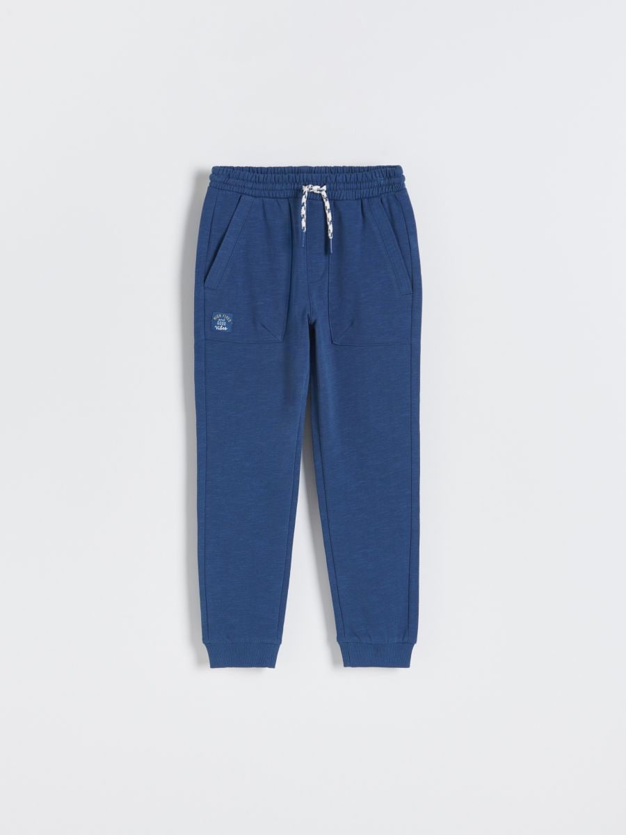 Jogger in maglia - blu scuro - RESERVED - 2