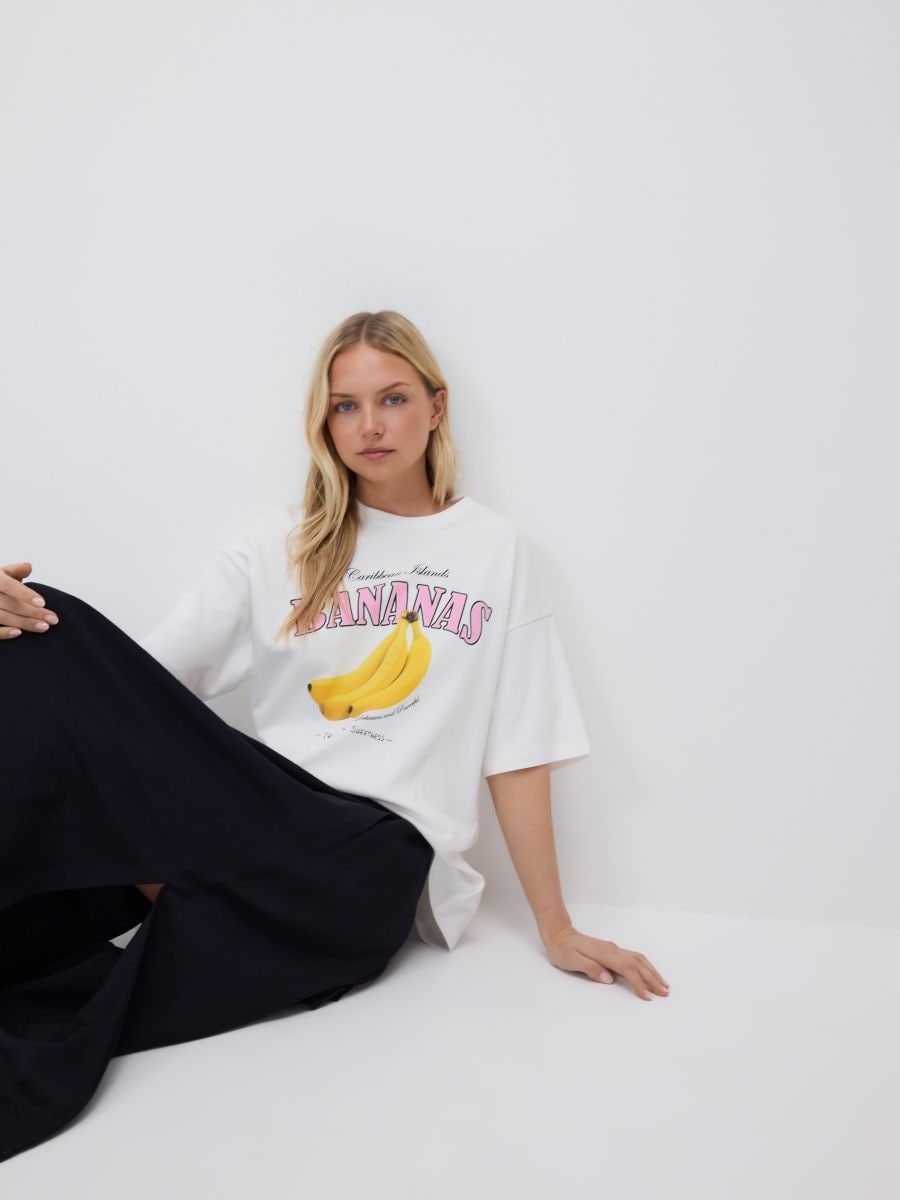 T-shirt with print - white - RESERVED - 6