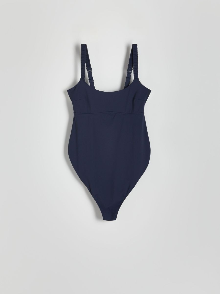 One piece beach swimsuit - navy - RESERVED