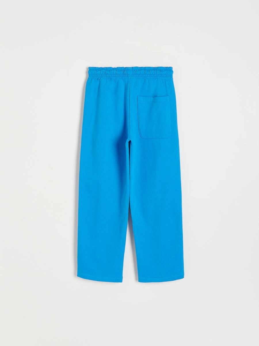 Sweatpants with stitching - blue - RESERVED - 5