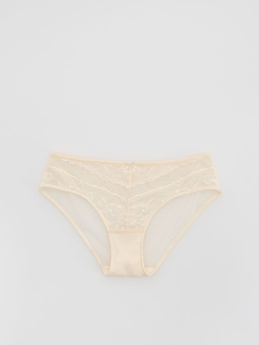 Bikinislips - creme - RESERVED