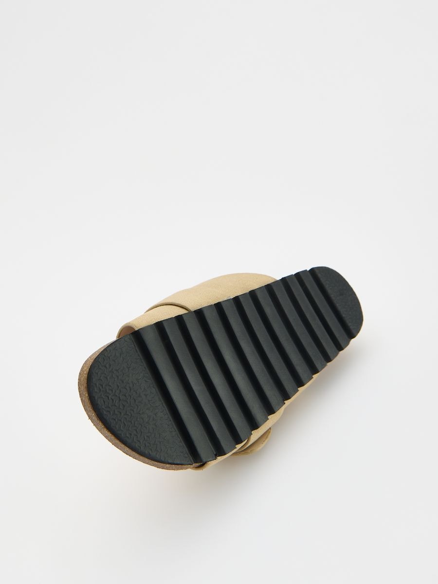 Sliders with buckles - beige - RESERVED - 4
