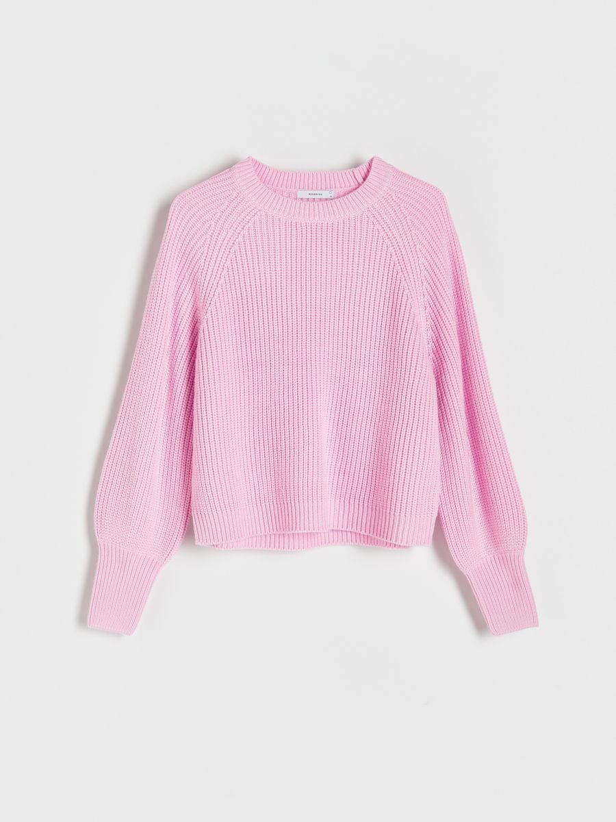 Plain jumper - pink - RESERVED - 3
