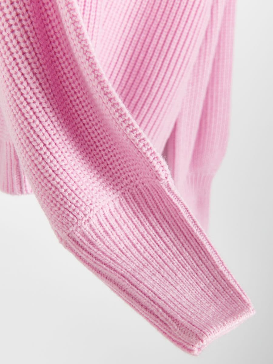 Plain jumper - pink - RESERVED - 4