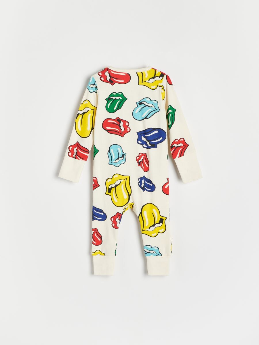 The Rolling Stones jumpsuit - cream - RESERVED - 2