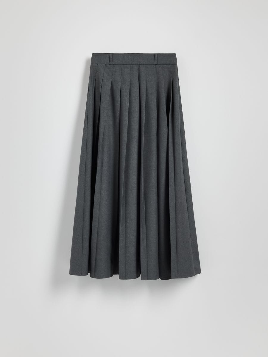 Plisirano maxi krilo - temno siva - RESERVED - 2