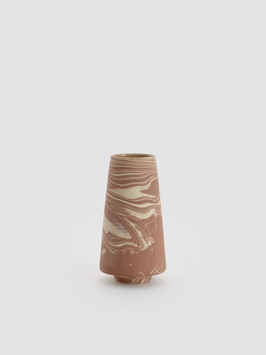 Klassische Vase - bunt - RESERVED