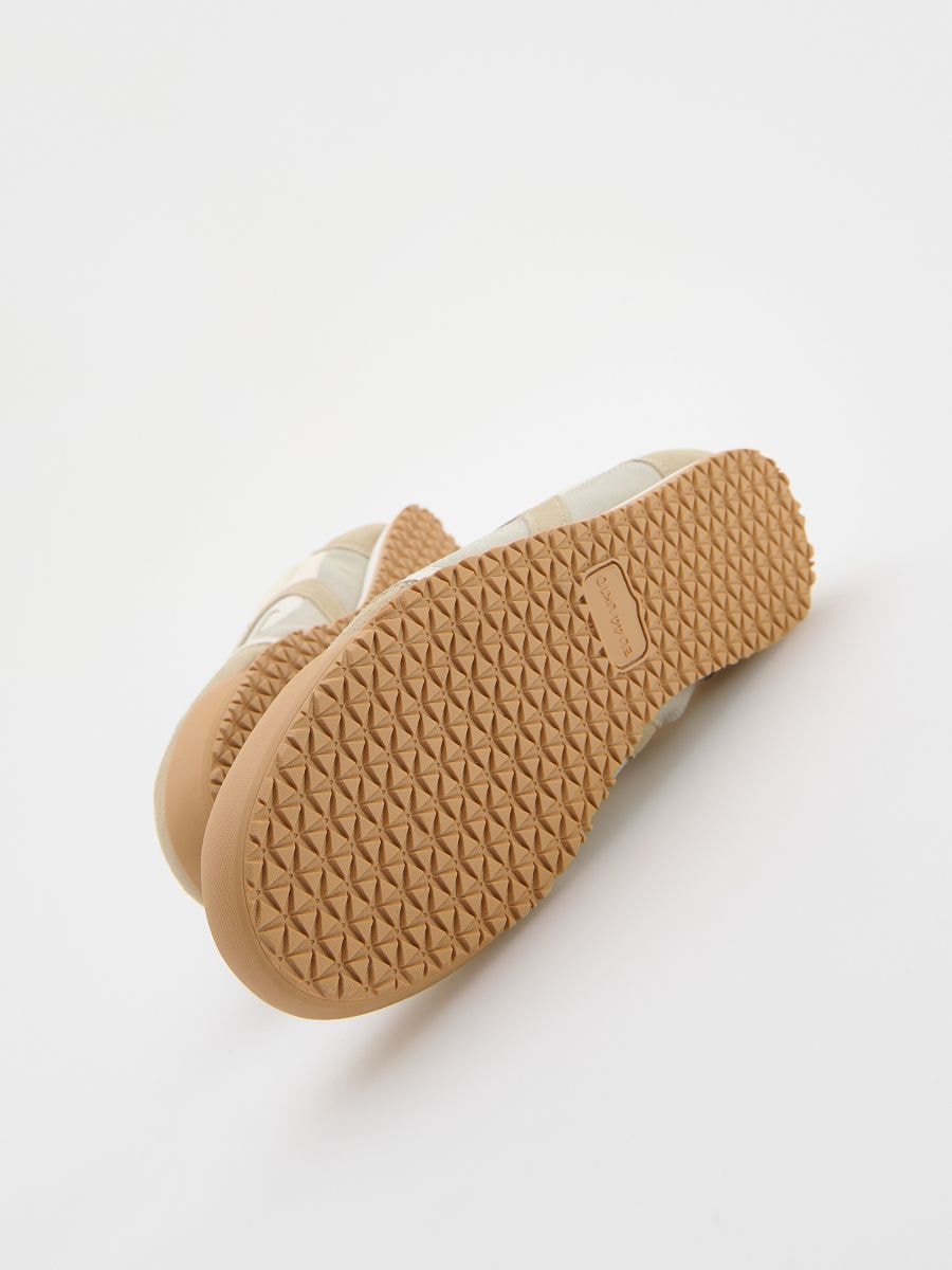 Combined materials sneakers - multicolor - RESERVED - 4