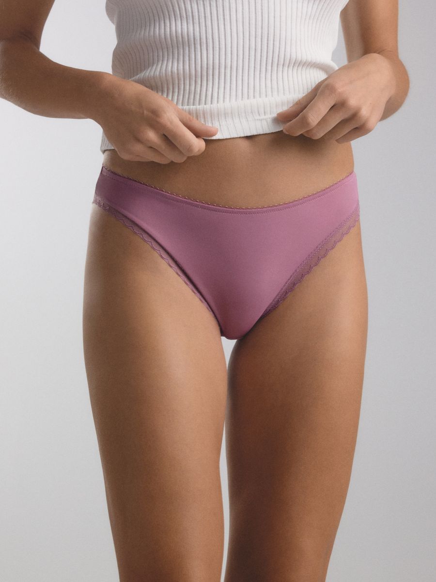 3-pack bikinibyxor - ROSA - RESERVED