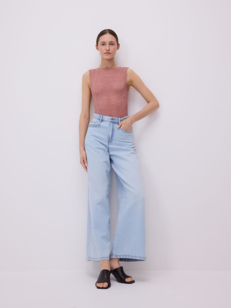 LADIES` BLOUSE BODY - PASTELROZE - RESERVED - 2