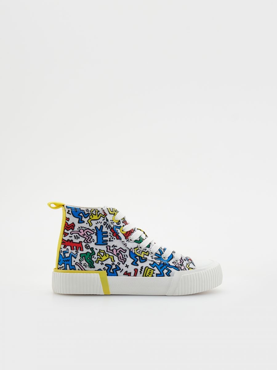 Keith Haring tornacipő - krémszínű - RESERVED
