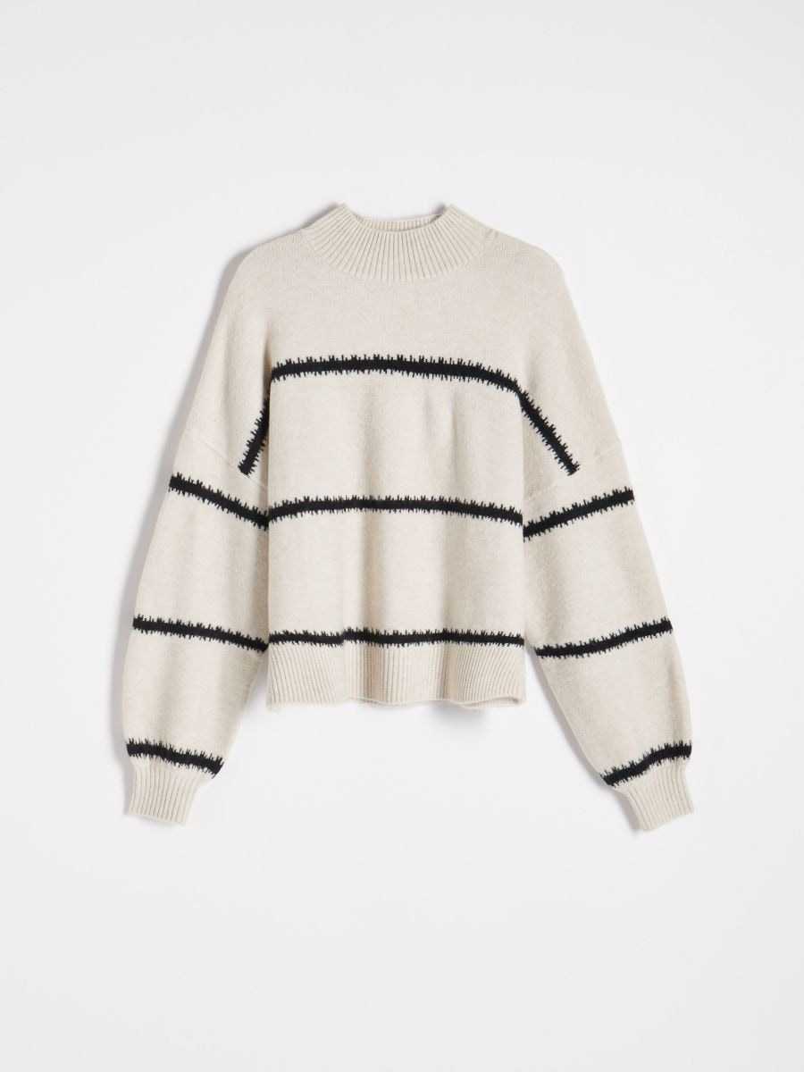 Oversized stripe jumper - multicolor - RESERVED - 4