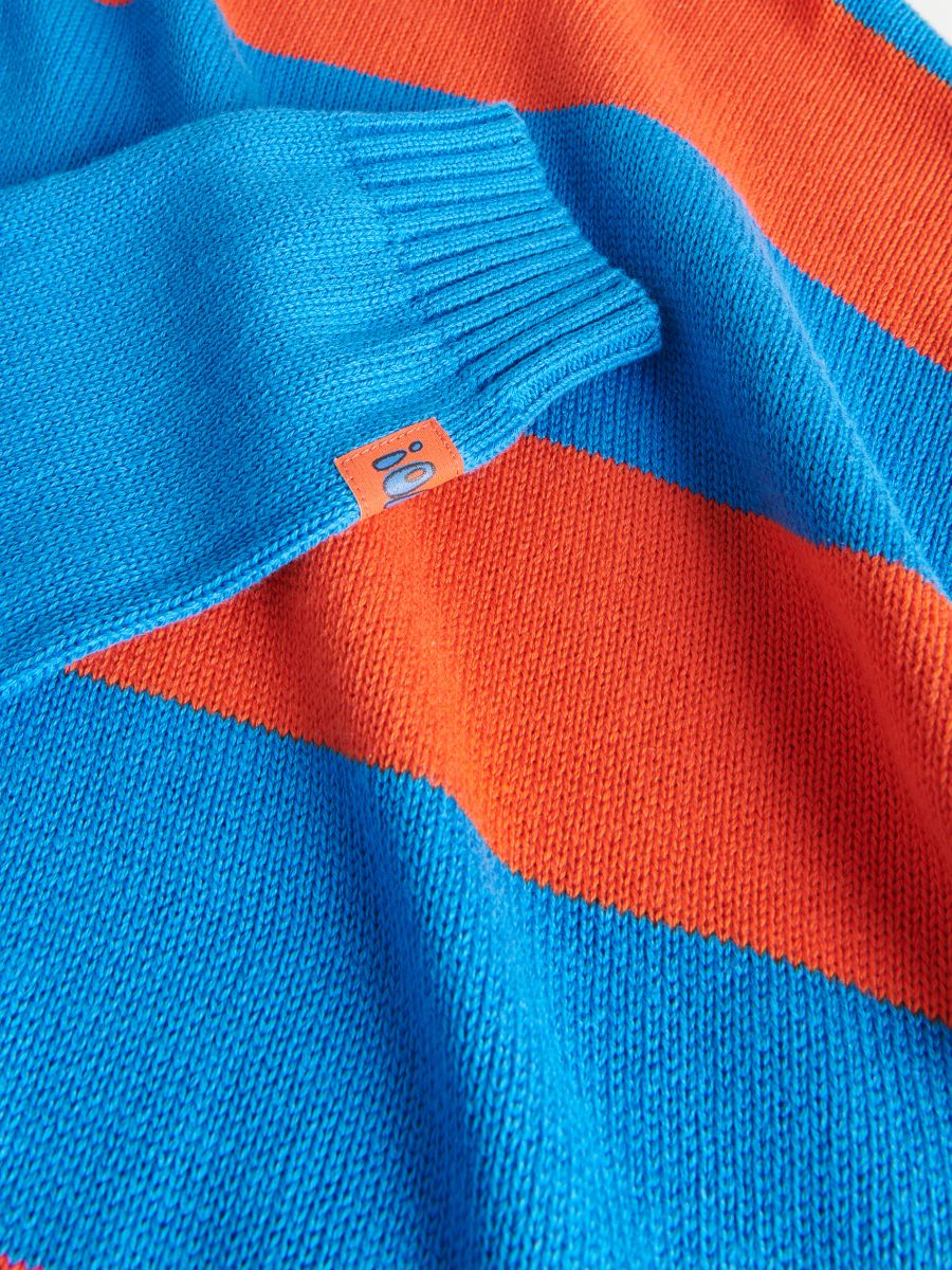 Pull à rayures - Bleu - RESERVED - 5