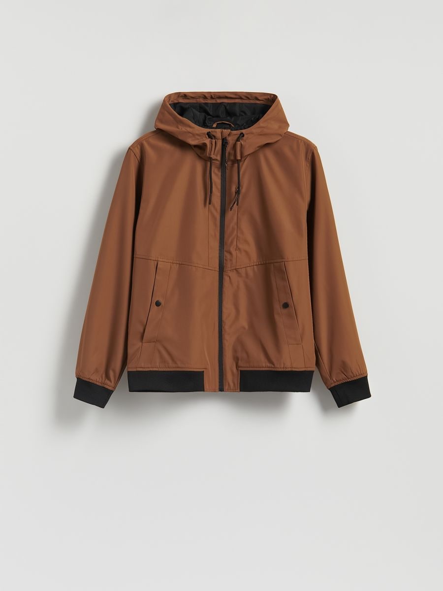 Shell style jacket - beige - RESERVED
